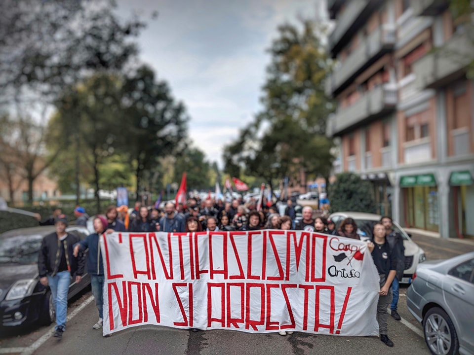 l'antifascismo non si arresta!